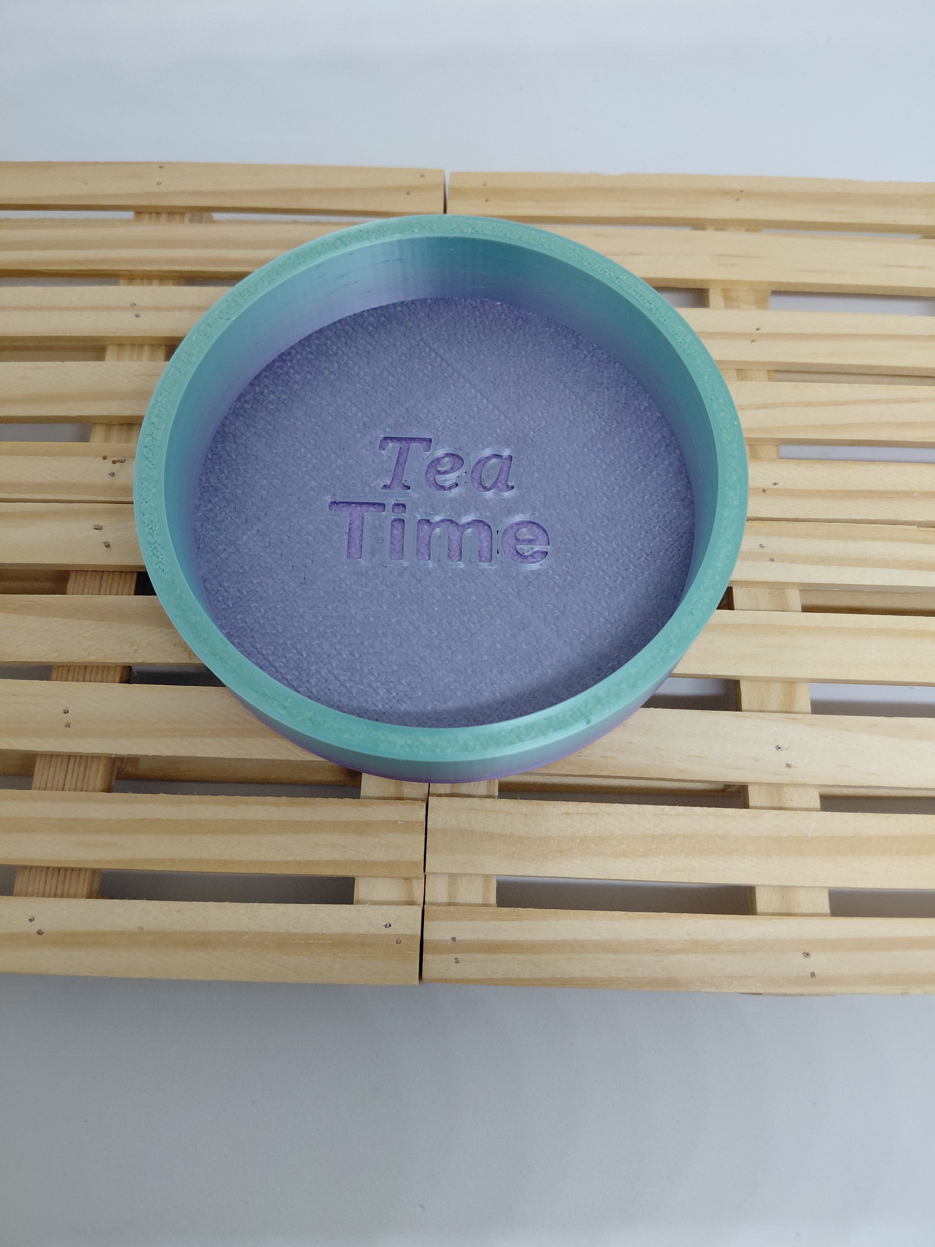3D Druck Untersetzer, Teatime, Tablett, Dekoteller, digitale Datei, kommerzielle Nutzung, Schmuckablage, 3D Modell, 3D printing