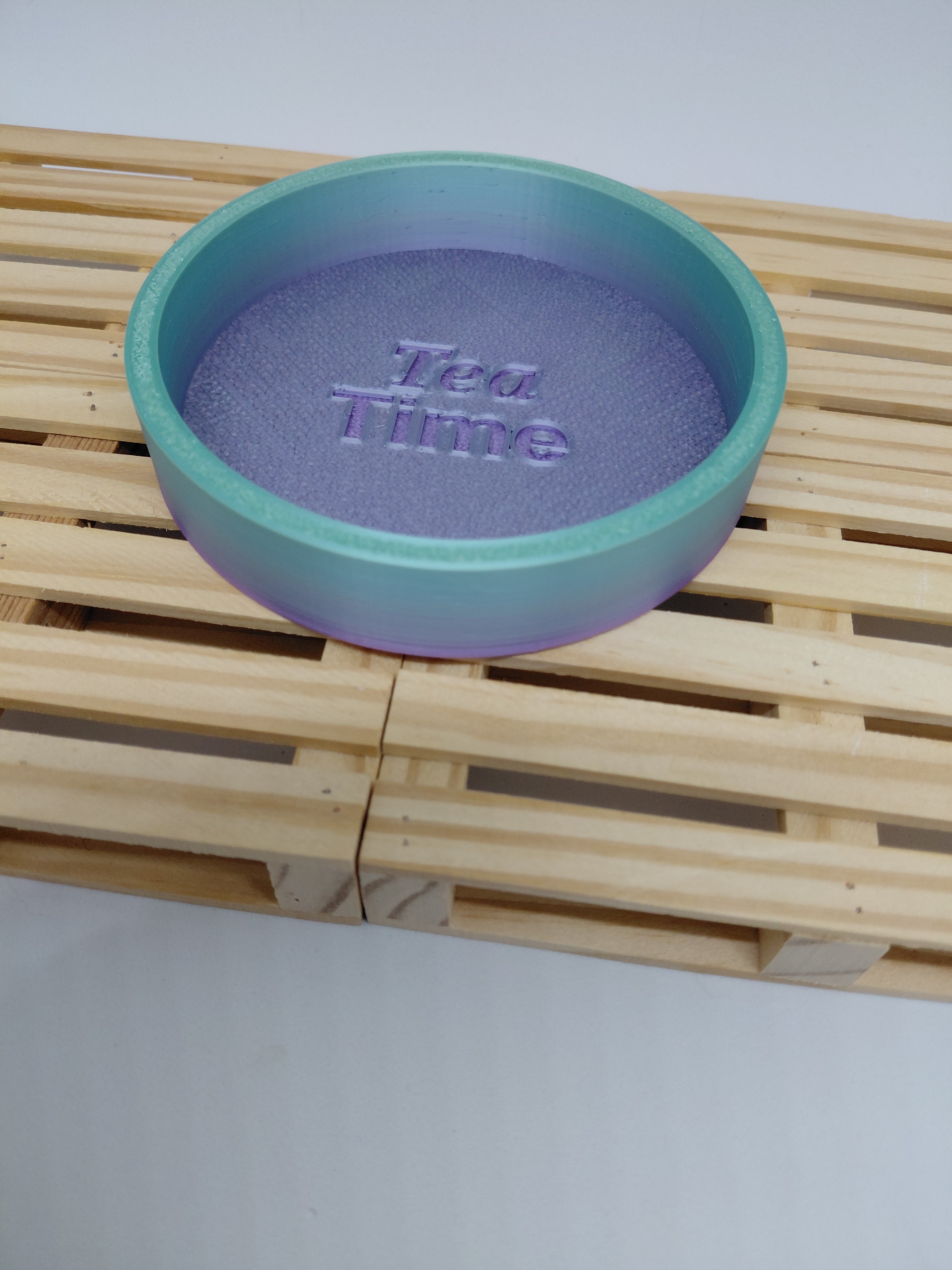 3D Druck Untersetzer, Teatime, Tablett, Dekoteller, digitale Datei, kommerzielle Nutzung, Schmuckablage, 3D Modell, 3D printing