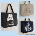 Felt Bag, Shopper, Anchor, Felt, Momlife, Dandelion