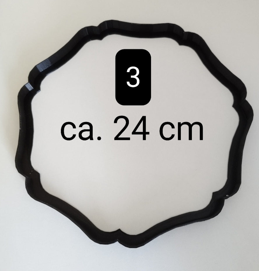 XXL cookie cutter, Fondant, XXL cookie cutter, Pottery Tool, Clay, Ceramic pottery, Dish cutter, Pottery tool, Clay, XXL cutter